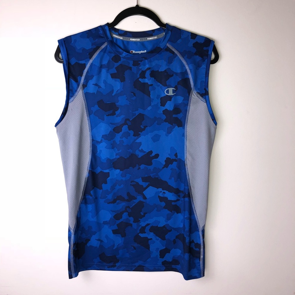 Champion Camo Athletic Compression Tank Top